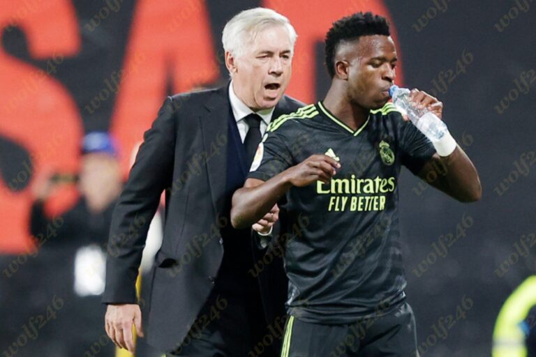 Ancelotti ឆ្លើយតបនឹងចចាមអារ៉ាមពាក់ព័ន្ធនឹងការចាកចេញរបស់ Vincius ដោយសារការរើសអើង