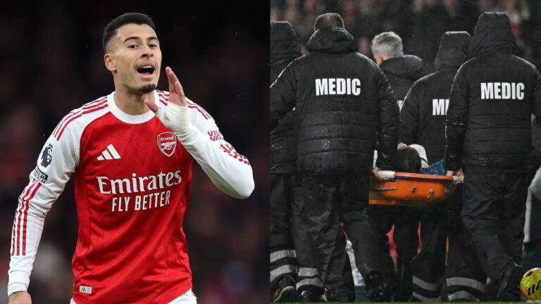 ហេតុការណ៍ចម្រូងចម្រាសរបស់ Gabriel Martinelli ក្នុងការប្រកួតស្មើររវាង Arsenal និង Liverpool